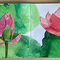 My project for course: Creative Watercolor Sketching for Beginners. Sketching, Creativit, Watercolor Painting, Sketchbook, Traditional illustration, and Drawing project by els - 04.15.2022