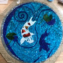 My project for course: Introduction to Mosaic Artwork. Arts, Crafts, Furniture Design, Making, Decoration, Ceramics, and DIY project by Chamnan Ngammaneeudom - 04.16.2022
