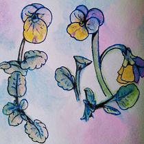 Mój projekt z kursu: Szkicownik botaniczny: ilustracja jako sztuka medytacji. Ilustração tradicional, Esboçado, Desenho, Pintura em aquarela, Ilustração botânica, e Sketchbook projeto de Dominika Ciechowicz - 16.04.2022