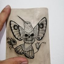 Mi Proyecto del curso: Técnicas de tatuaje blackwork con línea fina. Un progetto di Design di tatuaggi di JONATHAN HERNANDEZ - 16.04.2022