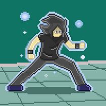 Mi Proyecto del curso: Introducción al diseño de personajes en pixel art. Character Design, Video Games, Pixel Art, Game Design, Design, and Traditional illustration project by Adrián Mena - 04.14.2022