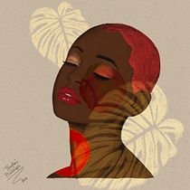 My project for course: Illustrated Portraits with Procreate. Ilustração tradicional, Ilustração vetorial, Ilustração digital, e Desenho de retrato projeto de Tendai Phillips - 17.04.2022