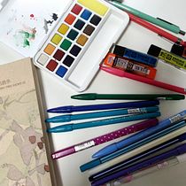 Illustrated Life Journal: A Daily Mindful Practice during Shanghai Lockdown. Fine Arts, Sketching, Creativit, Drawing, and Sketchbook project by fesung - 04.17.2022