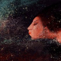 "Eternal blossoming" Gif . Traditional illustration, 2D Animation, Digital Illustration, Digital Drawing, Animated Illustration, Character Design, and Character Animation project by Tiina - 04.02.2022