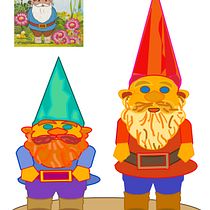 Mi Proyecto del curso: Diseño de personajes vectoriales para principiantes. Projekt z dziedziny Trad, c, jna ilustracja, Projektowanie postaci, Grafika wektorowa,  R i sunek użytkownika Ramón Puig Cañellas - 17.04.2022