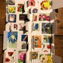 2021 Advent Calendar filled with memories from my garden . Drawing, Watercolor Painting, Ink Illustration, Traditional illustration, Painting, and Naturalistic Illustration project by marenk - 04.22.2022
