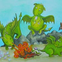 My project for course: Animal Characters in Watercolor for Children’s Books. Traditional illustration, Fine Arts, Painting, Drawing, Watercolor Painting, Children's Illustration, and Narrative project by darylwest1 - 04.17.2022