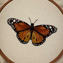 My project for course: Realistic Embroidery Techniques. Traditional illustration, Embroider, and Textile Design project by Megan Bernstone - 04.17.2022
