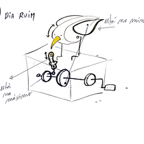 Meu projeto do curso: “ Um dia ruim…”. Character Design, Sculpture, To, Design, Art To, s, and Woodworking project by Paulo Rosas - 04.17.2022