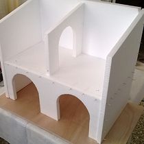 Il mio progetto del corso: Tecniche per l’esecuzione di plastici. Projekt z dziedziny  Architektura, Papercraft, Projektowanie powierzchni h, low i ch użytkownika Biagio Fersini - 18.04.2022