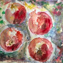 My project for course: Illustrating Nature: A Creative Exploration. Traditional illustration, Painting, Drawing, Watercolor Painting, Ink Illustration, and Naturalistic Illustration project by moriya Naveh - 04.18.2022