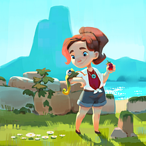My project for course: Lighting Principles for Digital Painting. Traditional illustration, Digital Illustration, and Digital Painting project by e_kroshilina - 04.18.2022