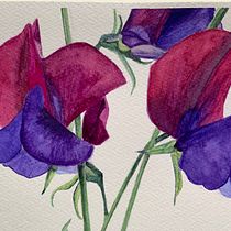 My project for course: Botanical Illustration with Watercolors. Ilustração tradicional, Artes plásticas, Pintura, Desenho, Pintura em aquarela e Ilustração botânica projeto de Gwen Young - 14.04.2022