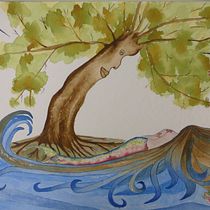 Mon projet du cours :  Techniques d'aquarelle pour des illustrations féériques. Traditional illustration, Drawing, Watercolor Painting, and Editorial Illustration project by milimaifr - 04.25.2022