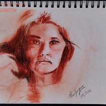 Mon projet du cours : Portrait classique : la méthode du génie universel de la Renaissance. Fine Arts, Sketching, Drawing, Portrait Drawing, Realistic Drawing, and Artistic Drawing project by michel Champagne - 04.10.2022