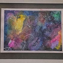 Mon projet du cours : Techniques modernes d’aquarelle. Un progetto di Illustrazione tradizionale, Belle arti, Pittura e Pittura ad acquerello di Katy Girard - 19.04.2022