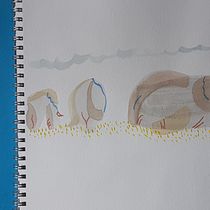 Reflection of volunteering and travelling in East Africa (March - May 2007. Traditional illustration, Sketching, Creativit, Drawing, Watercolor Painting, and Sketchbook project by daz_gaoyide - 04.19.2022