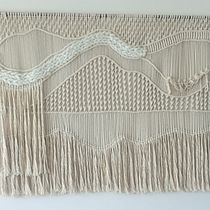 My project for course: Introduction to Macramé: Creation of a Decorative Tapestry Ein Projekt aus dem Bereich Erweiterungsentwicklung, H, werk, Innendesign, Dekoration von Innenräumen, Weben, Makramee und Textildesign von jbhandcraft - 19.04.2022