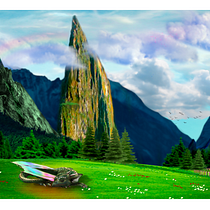Mi Proyecto del curso: Matte Painting: creando mundos fotorrealistas. Photograph, Photograph, Post-production, Photo Retouching, Digital Photograph, Photomontage, and Matte Painting project by Sonja CB - 04.19.2022