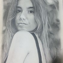 Meu projeto do curso: Desenho anatômico da cabeça humana/Users/bete/Pictures/Elpi - Arte & Criações  - Projetos /Manoela para Grafite /27B6C83A-BE7B-4EF3-97C5-26778461039E.JPG. Un proyecto de Bellas Artes, Dibujo a lápiz, Dibujo, Dibujo de Retrato, Dibujo realista y Dibujo anatómico de Elisabete Della Rosa Pimentel - 19.04.2022