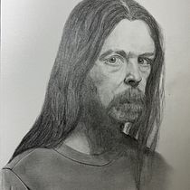 Il mio progetto del corso: Ritratto realistico con matite di grafite. Traditional illustration, Fine Arts, Sketching, Pencil Drawing, Drawing, Portrait Drawing, Realistic Drawing, Artistic Drawing, and Figure Drawing project by giancarlo - 04.19.2022