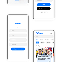 My project for course: Web Design with Figma: Building Striking Compositions. Projekt z dziedziny UX / UI, Web design, Projektowanie aplikacji mobiln, ch, Projektowanie c, frowe, Projektowanie aplikacji, Projektowanie produktu c i frowego użytkownika Sai Prabhu Z - 20.04.2022