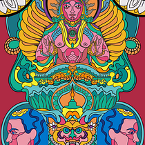 My project for course: Conceptualisation and Techniques of Digital Illustration. Design, Traditional illustration, and Digital Illustration project by nalanda jayasena - 04.20.2022