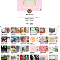 Mi proyecto de Pinterest, siempre en proceso ♥. Information Design, Social Media, and Digital Marketing project by fla.carabelos - 06.19.2022
