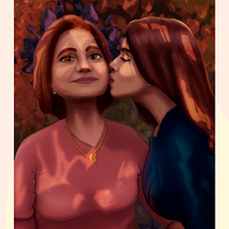 Meu projeto do curso: Retrato digital: personagens femininas com luz natural. Un projet de Conception de personnages et Illustration numérique de Mayke Alencar - 20.04.2022