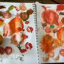 My project for course: Illustrating Nature: A Creative Exploration. Traditional illustration, Painting, Drawing, Watercolor Painting, Naturalistic Illustration & Ink Illustration project by thekraenzlins - 04.18.2022