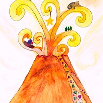 Mein Kursprojekt: Aquarelltechnik für traumhafte Illustrationen . Traditional illustration, Drawing, Watercolor Painting, and Editorial Illustration project by katrinisdoingart - 04.21.2022