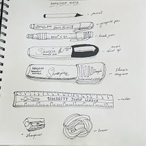 My project for course: The Art of Sketching: Transform Your Doodles into Art Ein Projekt aus dem Bereich Traditionelle Illustration, Bleistiftzeichnung, Zeichnung und Sketchbook von Olabanke Subair - 21.04.2022