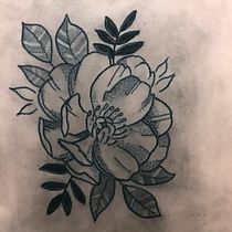 Mi Proyecto del curso: Tatuaje para principiantes. Tattoo Design project by anagalilea - 04.21.2022