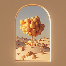 My project for course: 3D Animation with Cinema 4D and Redshift for Beginners. 3D, 3D Animation, 3D Modeling, and 3D Design project by Felipe Carrasco - 04.15.2022