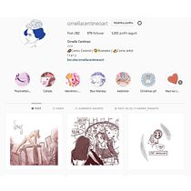Il mio progetto del corso: Creazione di un portfolio di illustrazione su Instagram. Un projet de Illustration traditionnelle, Réseaux sociaux, Illustration numérique, Gestion de portefeuille, Instagram, Design pour les réseaux sociaux, Gestion et productivité , et Design  de Ornella Centineo - 01.01.2022