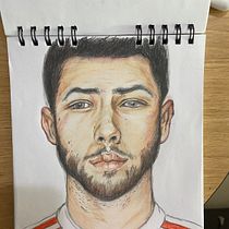 My project for course: Realistic Portrait with Coloured Pencils. Traditional illustration, Fine Arts, Pencil Drawing, Drawing, Portrait Drawing, Realistic Drawing, Artistic Drawing, and Colored Pencil Drawing project by Ana Cristina Mata - 04.20.2022