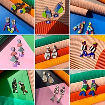 My project for course: Polymer Clay Jewelry Design for Beginners. Un progetto di Design di accessori, Artigianato, Design di gioielli e DIY di Daria Bograd - 21.04.2022