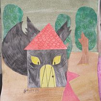 Mi Proyecto del curso: Introducción a la ilustración infantil. Traditional illustration, Fine Arts, Painting, Pencil Drawing, Drawing, Watercolor Painting, Children's Illustration, and Narrative project by Carbonomore - 04.21.2022