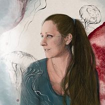 My project for course: Illustrated Portraits with Procreate. Ilustração tradicional, Ilustração vetorial, Ilustração digital, e Desenho de retrato projeto de Dorottya Gérecz-Vajda - 21.04.2022
