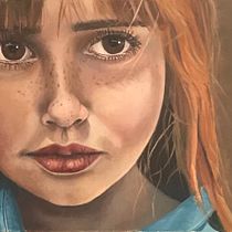 Mi Proyecto del curso: Introducción al retrato realista al óleo. Un projet de Beaux Arts, Peinture , et Peinture à l'huile de Consuelo Araya - 22.04.2022