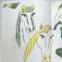 My project for course: Daily Sketchbook Drawing: Develop Your Artist’s Eye Ein Projekt aus dem Bereich Traditionelle Illustration, Skizzenentwurf, Kreativität, Zeichnung und Sketchbook von Rusaliya Abo - 22.04.2022