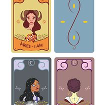 Meu projeto do curso: Criação de baralhos ilustrados. Design, Traditional illustration, Graphic Design, Digital Illustration, and Narrative project by Rita Monteiro - 04.21.2022