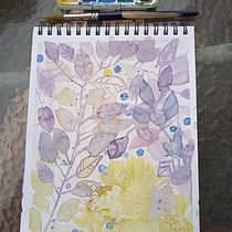My project for course: Artistic Floral Watercolor: Connect with Nature. Ilustração tradicional, Pintura, Pintura em aquarela e Ilustração botânica projeto de Patricia Avila - 22.04.2022