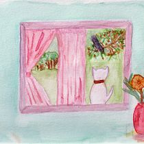 Mi Proyecto del curso: Técnicas de ilustración con acuarela y gouache. Traditional illustration, Fine Arts, Painting, Watercolor Painting, Children's Illustration, and Gouache Painting project by Norma Rivera - 04.22.2022