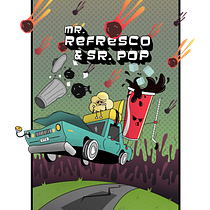 Mr. Refresco & Sr. Pop. Traditional illustration, and Digital Illustration project by Mathias Grosso - 04.18.2022