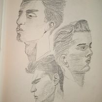 My project for course: Portrait Sketchbooking: Explore the Human Face. Sketching, Drawing, Portrait Drawing, Artistic Drawing, and Sketchbook project by Gage Kenneth - 04.23.2022