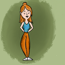 Mein Kursprojekt: Design von Charakteren im Cartoon-Stil mit Procreate. Projekt z dziedziny Trad, c, jna ilustracja, Projektowanie postaci, Ilustracja c i frowa użytkownika Melissa Richter - 23.04.2022