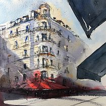 My project for course: Architectural Sketching with Watercolor and Ink. Sketching, Drawing, Watercolor Painting, Architectural Illustration, Sketchbook & Ink Illustration project by Magda - 04.23.2022