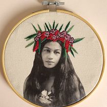 My project for course: Photo Embroidery on Fabric. Photograph, Collage, Paper Craft, Printing, Embroider, DIY, and Textile Design project by chiara_gasparetto - 04.24.2022