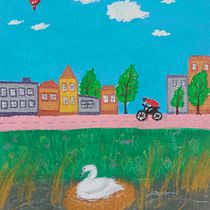 My project for course: Painting with Gouache: Create Poetic Illustrations. Traditional illustration, Fine Arts, Painting, and Gouache Painting project by xinneke - 04.24.2022